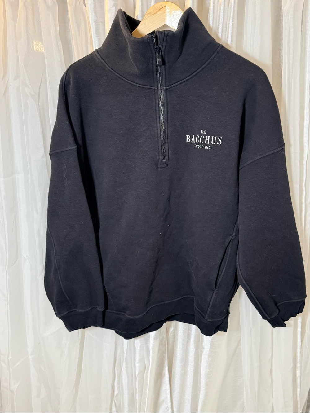 lululemon athletica Black Half-Zip Pullover quarter zip